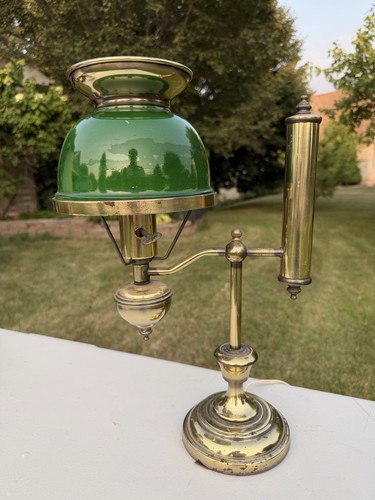 Vintage electric glass green - glass,